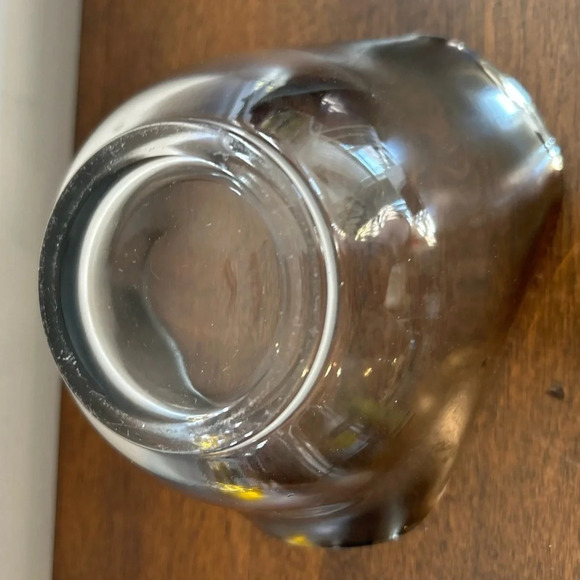 MCM Dorothy Thorpe Style Silver Fade Glass Triangle Salad/Candy/Dip Bowl EUC - Picture 5 of 7